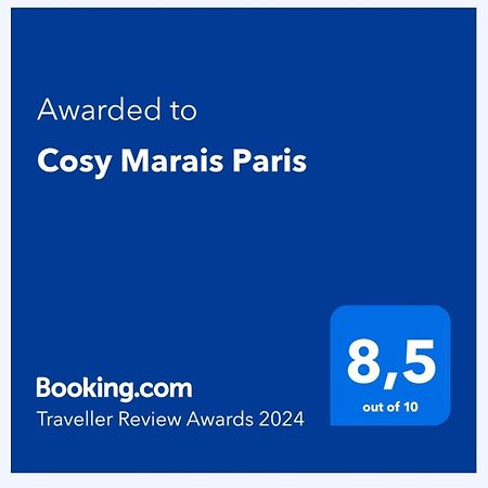 Cosy Marais Paris Apartamento Exterior foto