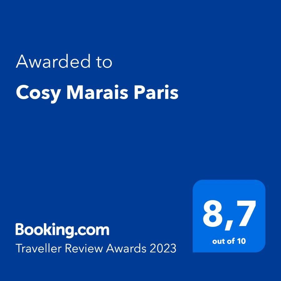Cosy Marais Paris Apartamento Exterior foto