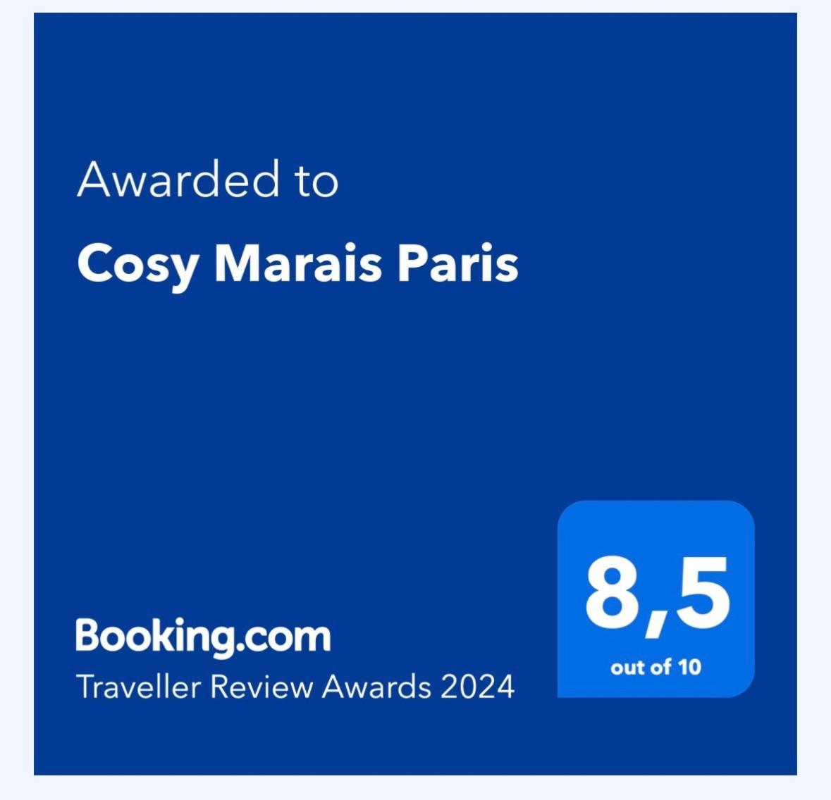 Cosy Marais Paris Apartamento Exterior foto
